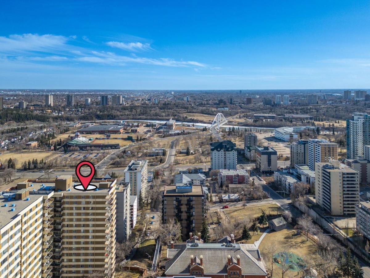 Apartmán Prime Location Near Jasper Ave With Downtown Views, Netflix, Gym, Sauna, Sleeps 4 Edmonton Exteriér fotografie